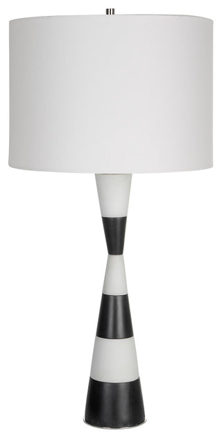 Uttermost Bandeau Banded Stone Table Lamp