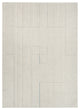 Nourison Washable Decor 5'3" x 7' Cream Blue Modern Indoor Rug