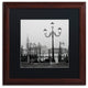 Alan Blaustein 'Venezia IV' Art, Wood Frame, Black Mat, 16x16
