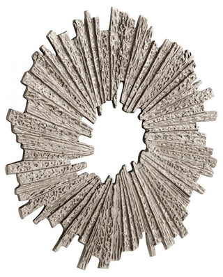 Large Cadabra Wall Decor, Antique Nickel, Aluminum, 21.5"W (11305 MGU4K)