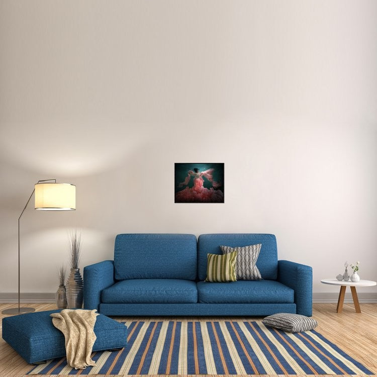 "The Awakening Of Flora" Framed Canvas Giclee by Martha Suherman, 23x18"