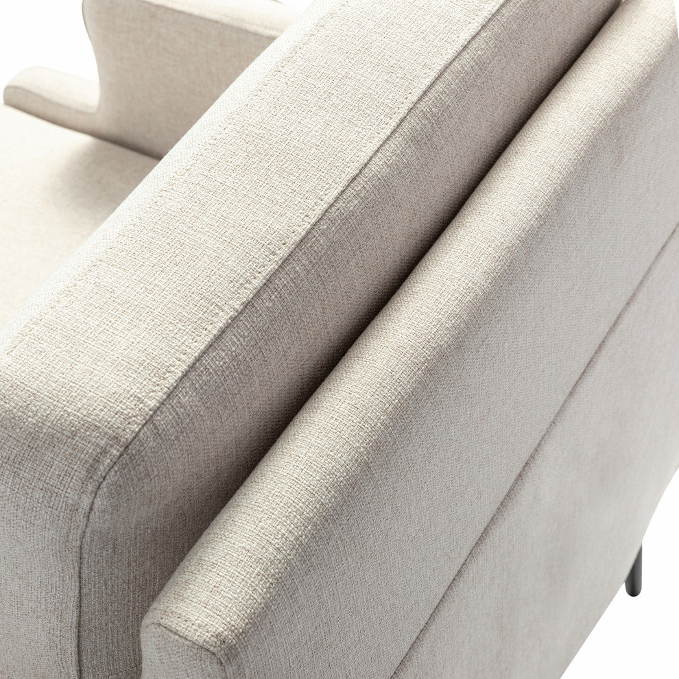 Leandes Armchair, Beige