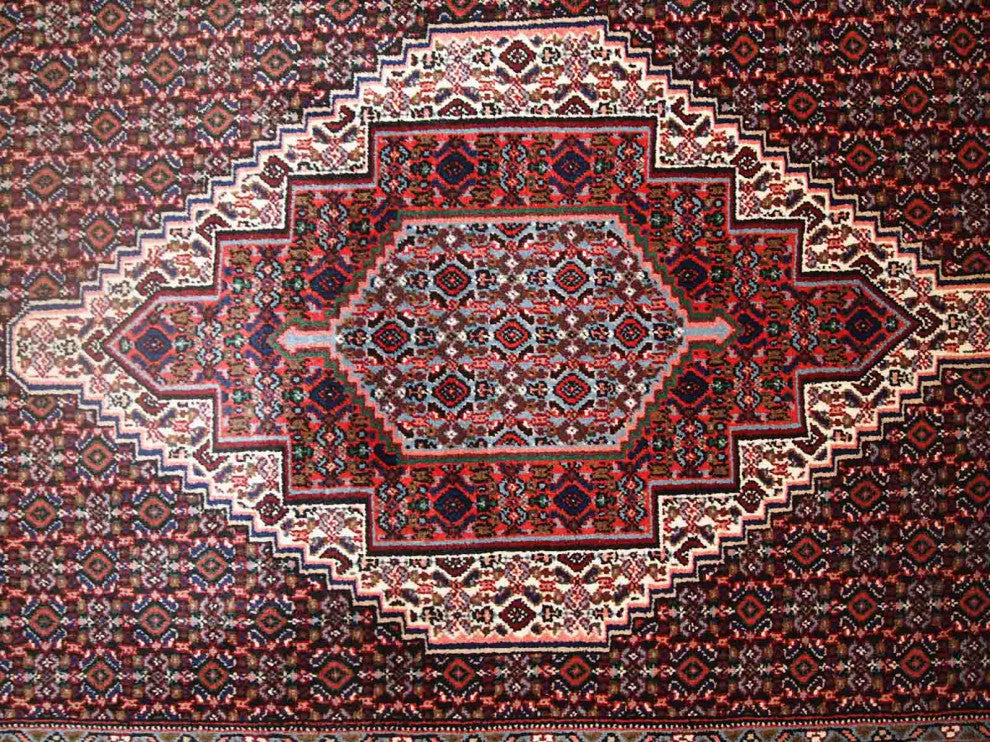 Handmade Vintage Persian Nain Rug, 2.5'x3.3', 76cmx100cm 1970s