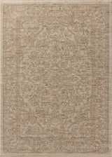 Loloi Newman Taupe / Bone 18" x 18" Sample Rug
