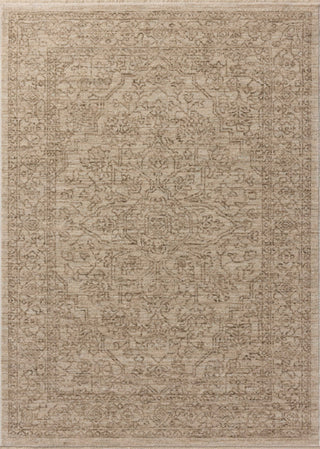 Loloi Newman Taupe / Bone 18" x 18" Sample Rug