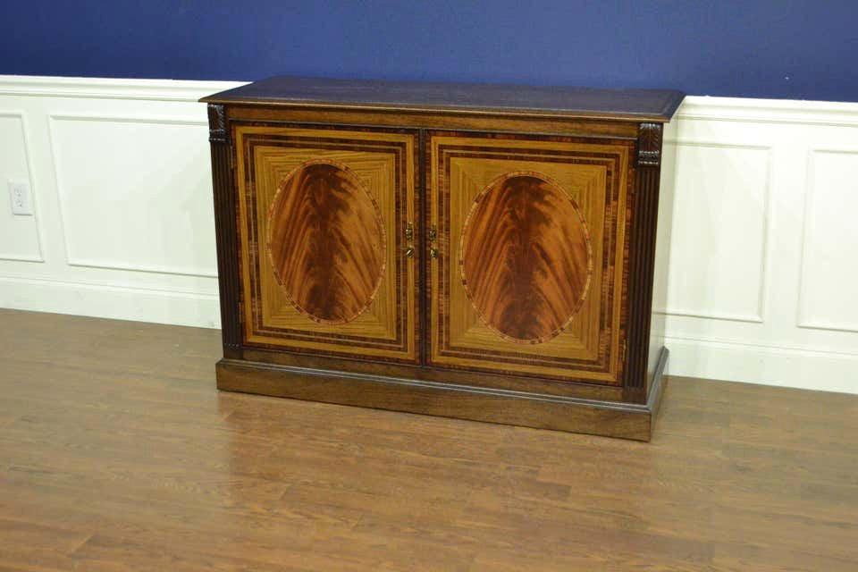 Mahogany Georgian Two Door Buffet by Leighton Hall