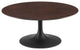 Lippa 36" Wood Coffee Table, Black Cherry Walnut
