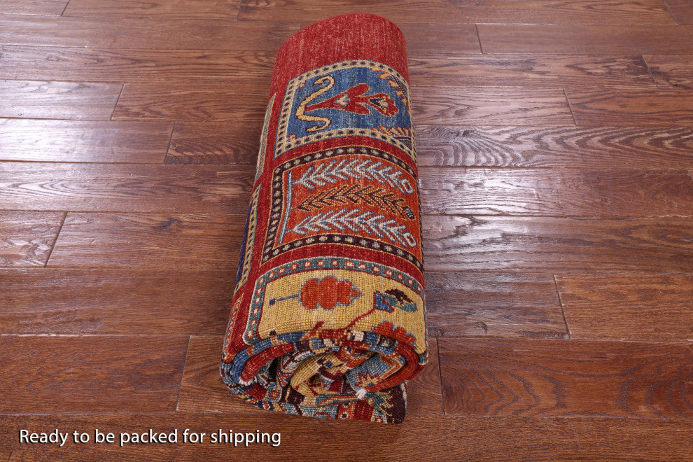 Handmade Persian Garden Design Rug 5' 0" X 9' 0" Q11023