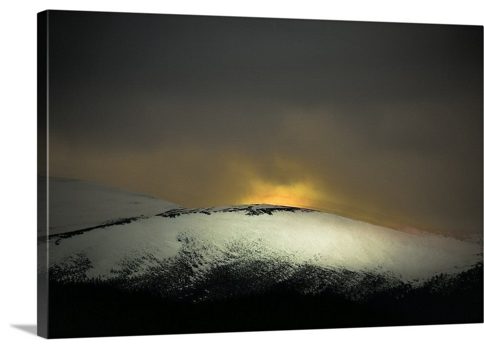 "Highland Dawn" Wrapped Canvas Art Print, 48"x32"x1.5"