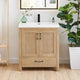 Bondi Single Bath Vanity, Light Brown, 30inch, No Mirror