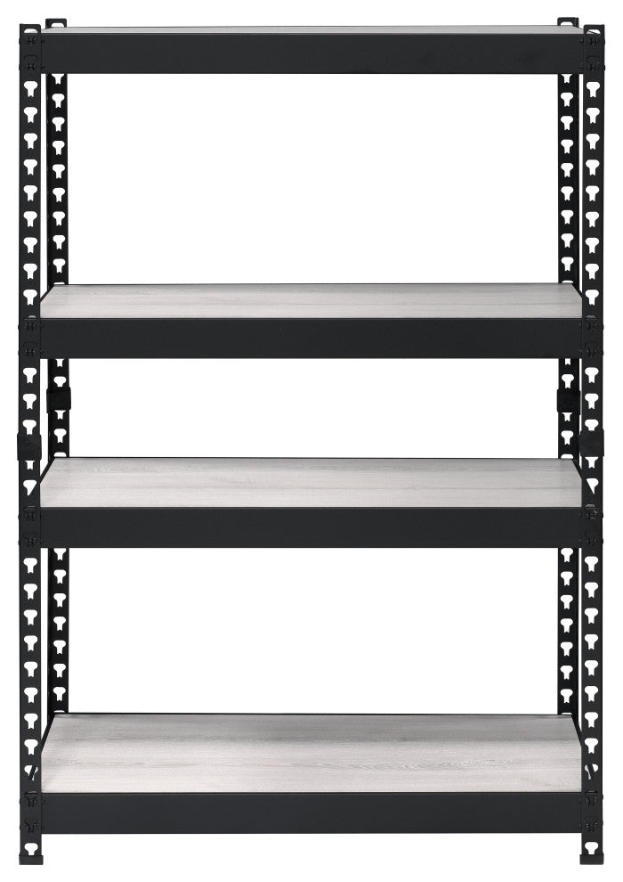 Decmus Bookshelf, Natural and Black Finish