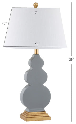 Carter 29" Ceramic and Resin Table Lamp