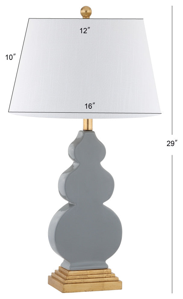 Carter 29" Ceramic and Resin Table Lamp