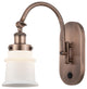 Innovations 918-1W-AC-G181S-LED 1-Light Sconce, Antique Copper