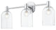 Paisley 3-Light Bath Vanity Polished Chrome
