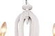 Bella Depot Vintage French Country 6-Lights Chandelier for Kitchen Island, White