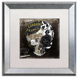 Color Bakery 'Paris Halloween II', Silver Frame, White Mat, 16x16