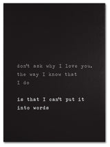 'Why I Love You' Canvas Art by Megan Romo