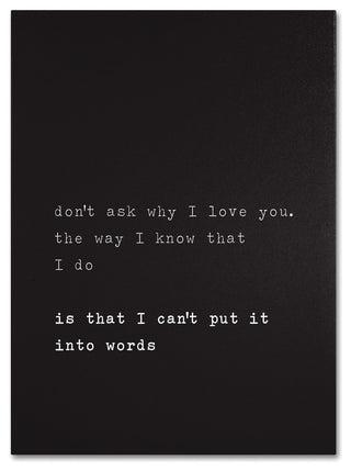 'Why I Love You' Canvas Art by Megan Romo