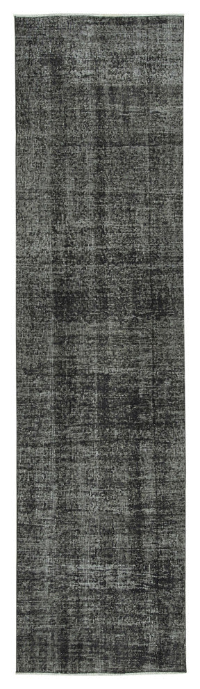Rug N Carpet - Handwoven Turkish 2' 8" x 10' 2" Vintage Kitchen Runner Rug