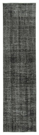 Rug N Carpet - Handwoven Turkish 2' 8" x 10' 2" Vintage Kitchen Runner Rug