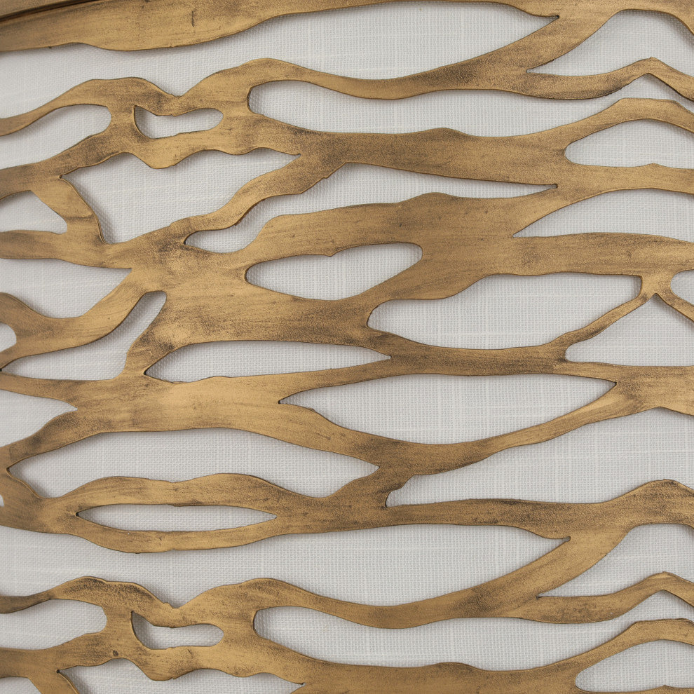 Varaluz 348P06 Kato 6 Light 30"W Drum Chandelier - Carbon Black