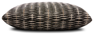 Intertwine Ebony Indoor/Outdoor Performance Pillow, 20"x20