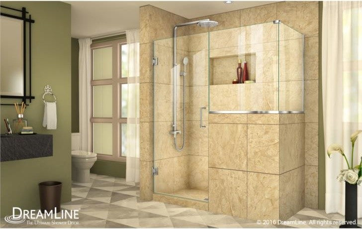 Dreamline Unidoor 60"x36.375"x72" Hinged Shower Enclosure