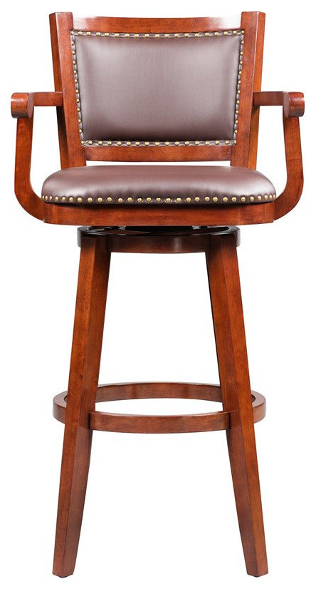 Broadmoor Swivel Extra Tall Barstool [Cherry]