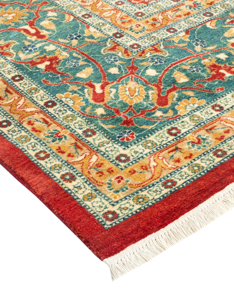 Mogul, One-of-a-Kind Hand-Knotted Area Rug Orange, 8'0"x10'3"