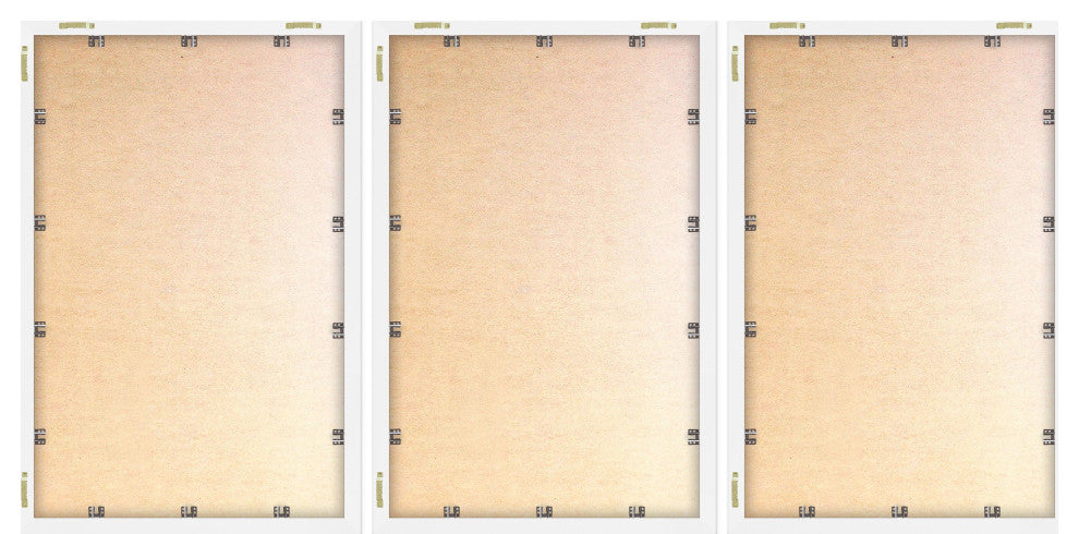 Summer Waves Triptych, Set of 3, 24x36 Panels