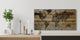 "Lost in the World" Painting Print on Natural Pine Wood, 24"x12"