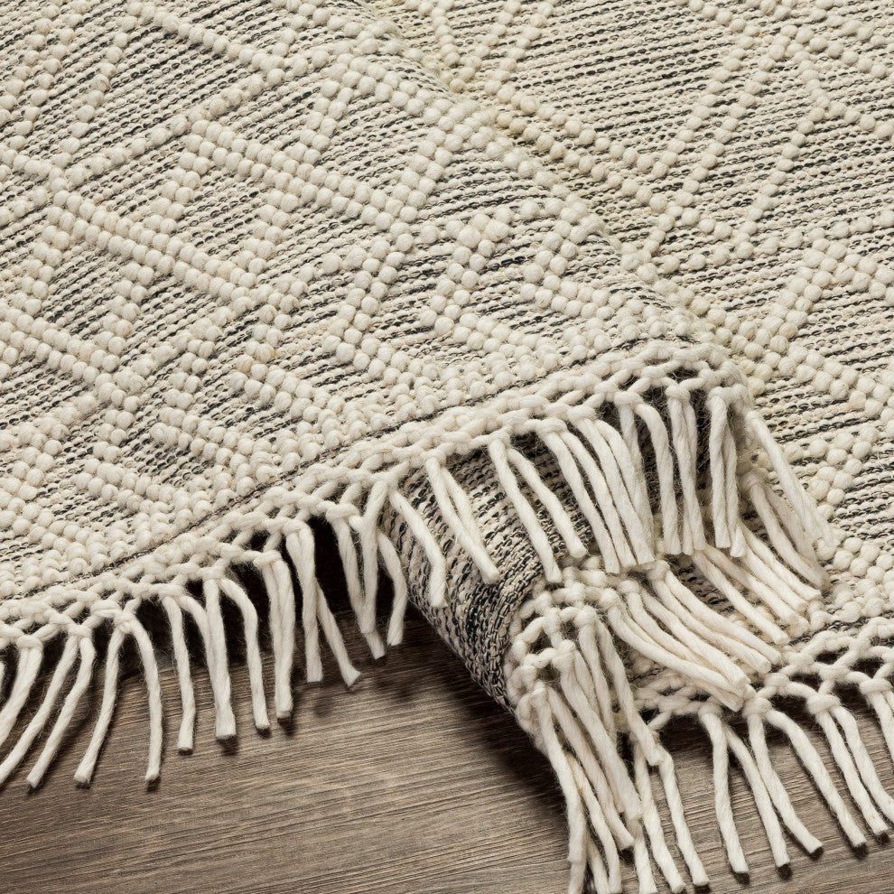 Surya Hemingway HMG-2300 Hand Woven Wool and Polyester Area Rug