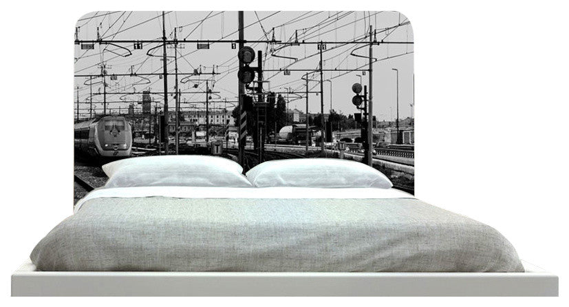 "Train Tracks" Headboard