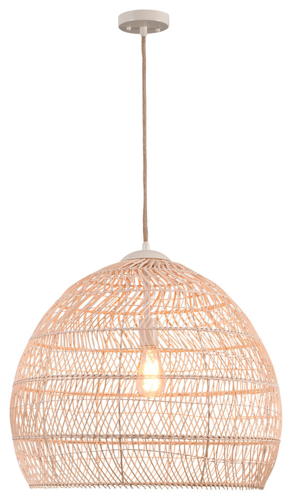 Kenroy 94058RAT 1-Light Pendant, Maverick