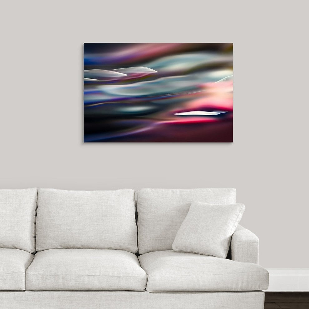 "The Pond" Wrapped Canvas Art Print, 36"x24"x1.5"