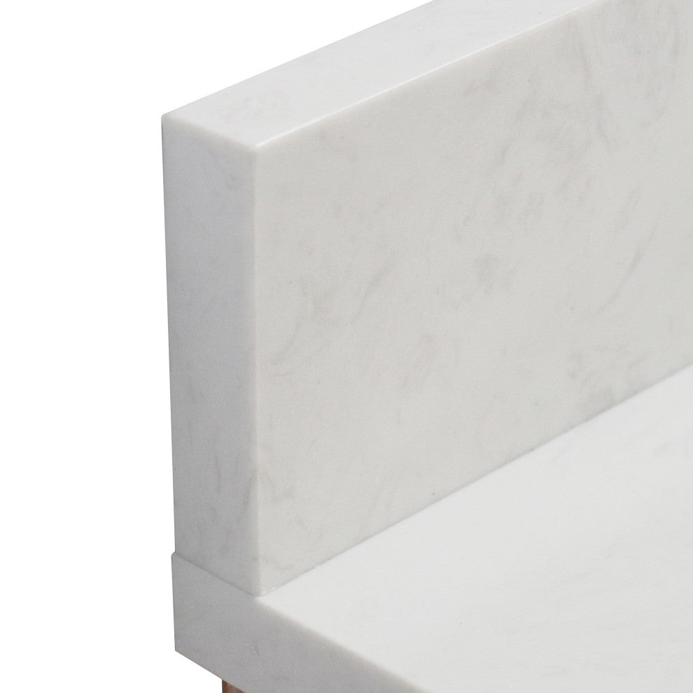 49" Single Sink Vanity, Weathered Neutral With Engineered Stone Top