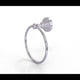 Dottingham Towel Ring, Satin Chrome