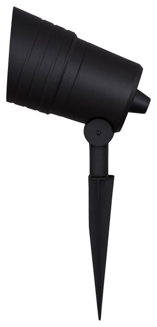 Low-Voltage Aluminum Black Outdoor Landscape Path Flood Light LED Clear Glass