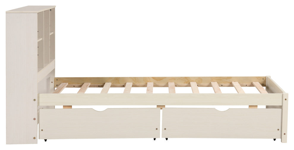 Gewnee Modern Twin Size Bed Frame