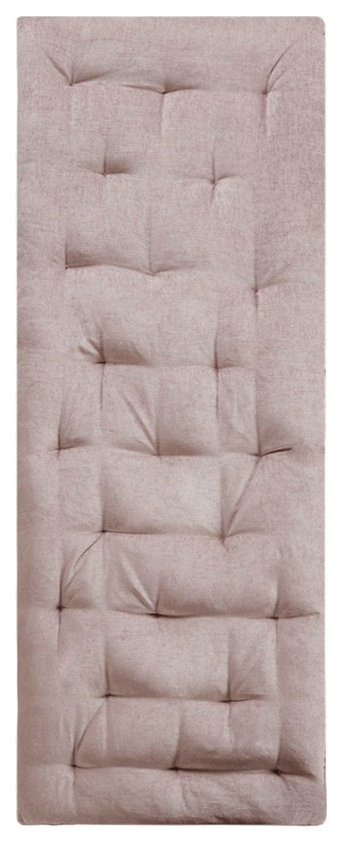 Intelligent Design Edelia Lounge Floor Pillow Cushion, Aqua Blue, Blush