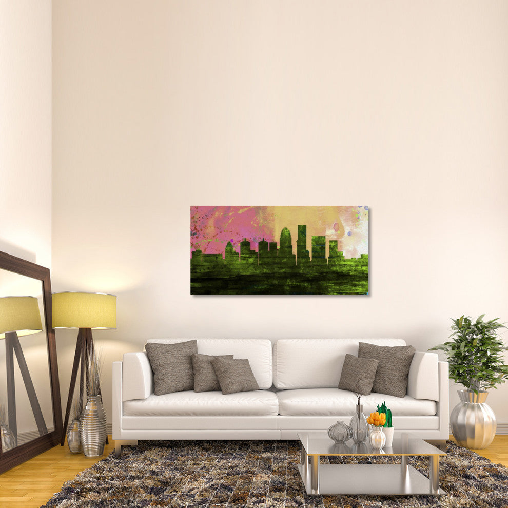 "Louisville City Skyline" Fine Art Print