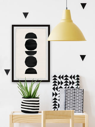 "Soft Sphere" Framed Painting Print