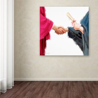 The Macneil Studio 'Graduation' Canvas Art, 18"x18"