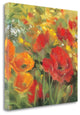 "Oriental Poppy Field I" By Carol Rowan, Giclee Print on Gallery Wrap Canvas