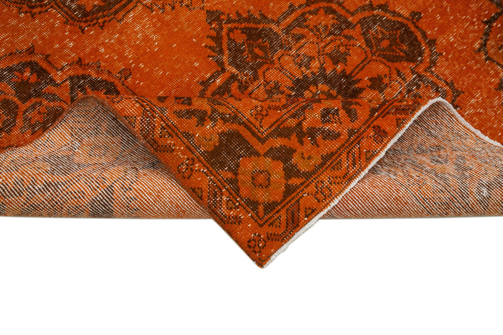 Rug N Carpet - Handmade Anatolian 4' 8" x 12' 4" Antique Runner Rug