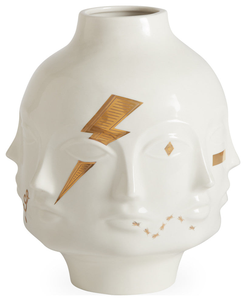 Large Dora Maar Vase, Gilded