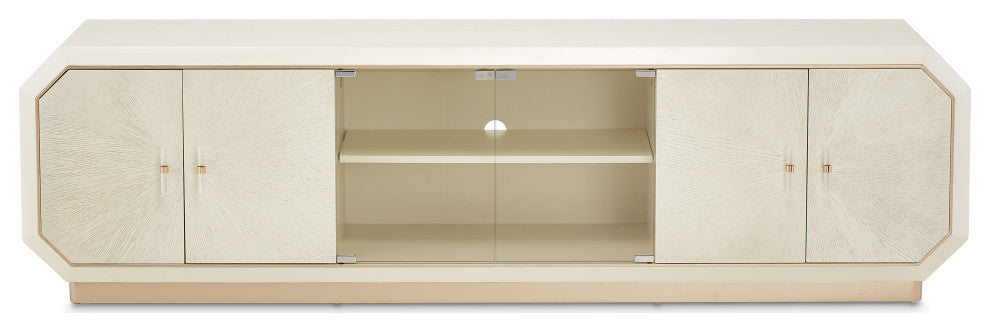 La Rachelle Media Cabinet - Medium Champagne