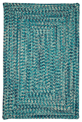 Catalina CA99 Blue Lagoon Indoor/Outdoor Area Rug, Rectangular 2'x8'