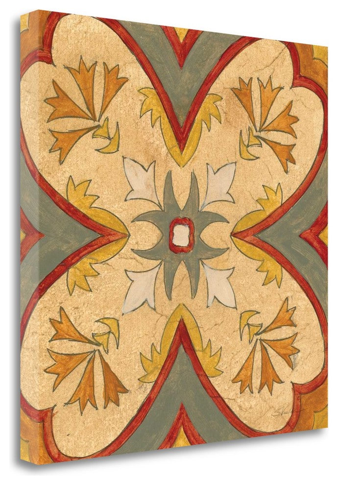 "Andalucia Tiles H Color" By Silvia Vassileva, Giclee on Gallery Wrap Canvas